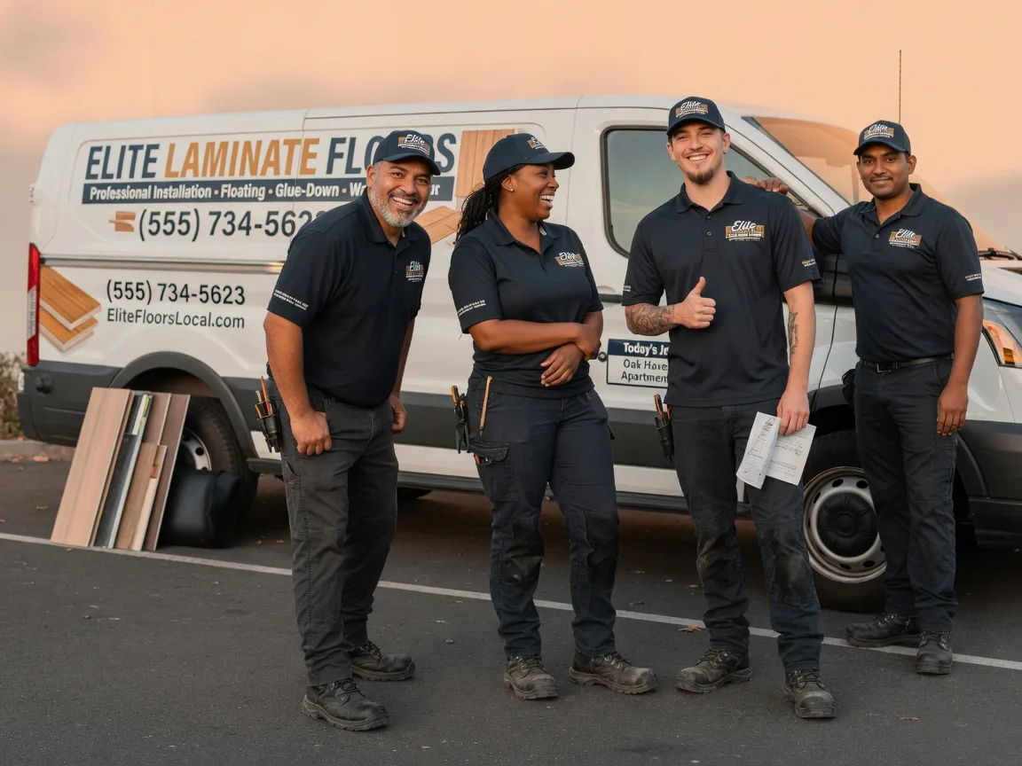 Laminate flooring installation company in Hampton, IA